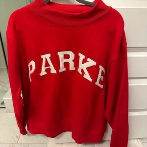 PARKE valentines mockneck